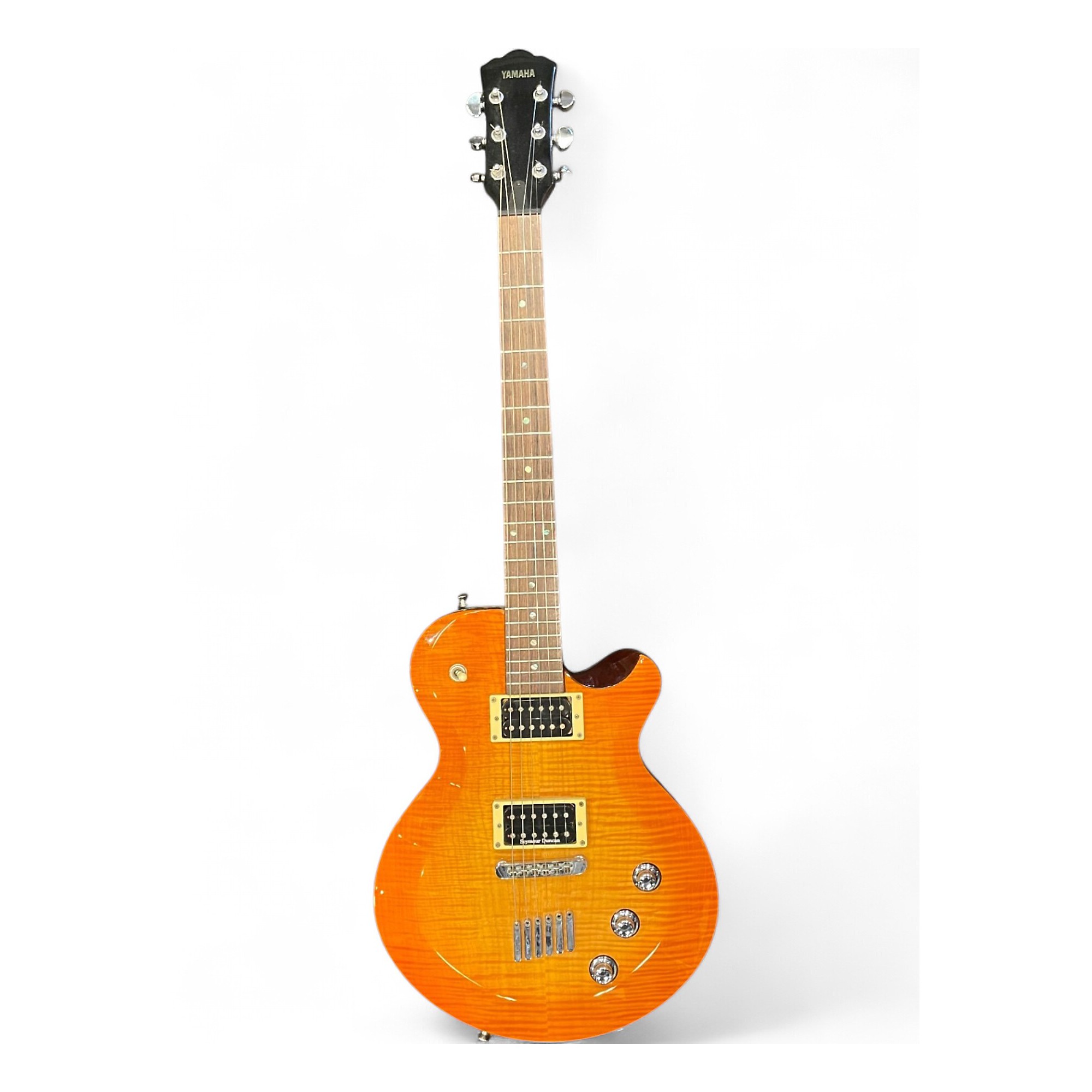 YAMAHA AES620 エレキギター Used Yamaha AES620 Flametop Honeyburst Solid Body Electric Guitar