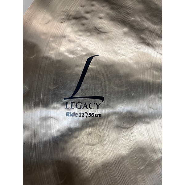 Used SABIAN 22in HHX Legacy Ride 22" Cymbal