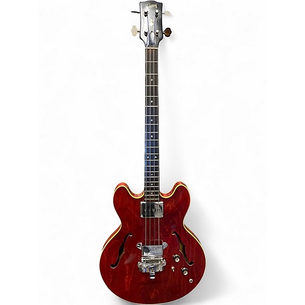 Vintage 1965 Gibson EB2 Heritage Cherry Electric Bass Guitar