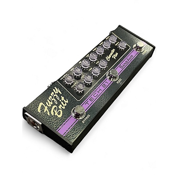 Used Tech 21 Sansamp Character Plus Fuzzy Brit Effect Pedal
