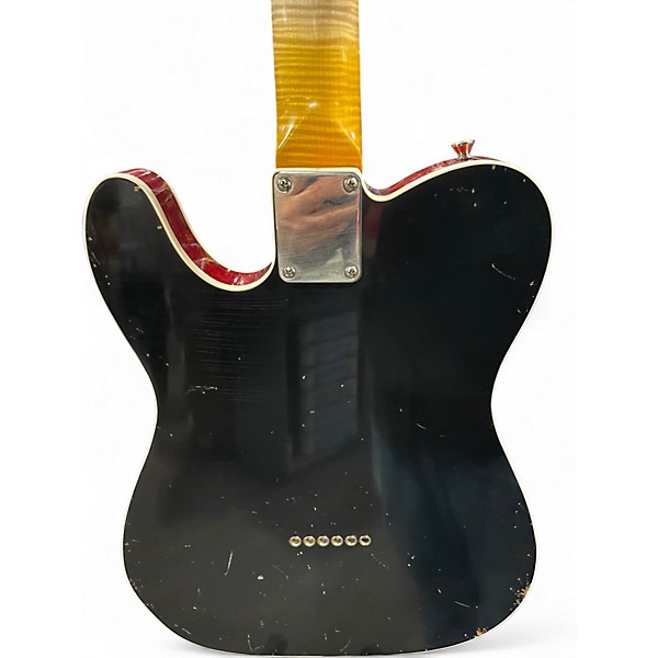 Used TMG Gatton Custom Black Hollow Body Electric Guitar