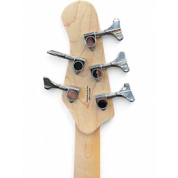 Used Michael Kelly ELEMENT 5 YELLOW CERUSE Electric Bass Guitar