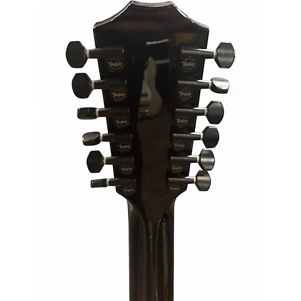 Used Taylor 250CE Black 12 String Acoustic Guitar