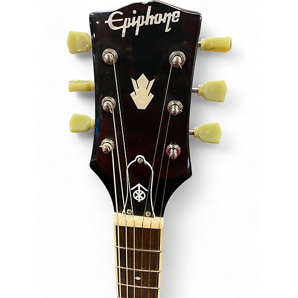 Used Epiphone JIM JAMES ES335 Brown Hollow Body Electric Guitar