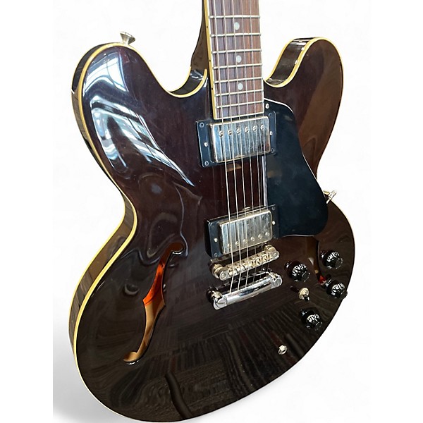Used Epiphone JIM JAMES ES335 Brown Hollow Body Electric Guitar