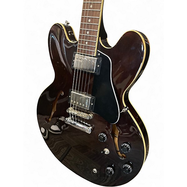 Used Epiphone JIM JAMES ES335 Brown Hollow Body Electric Guitar