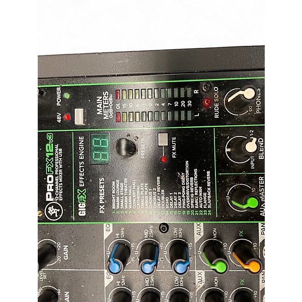 Used Mackie PROFX12V3 Unpowered Mixer