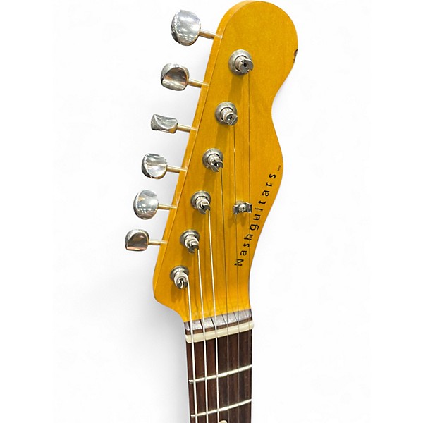 Used Nash Guitars T63 White Relic Solid Body Electric Guitar