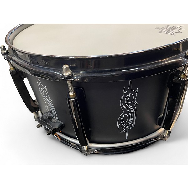 Used Pearl 13X6.5 Joey Jordison Signature Snare Black Drum Black