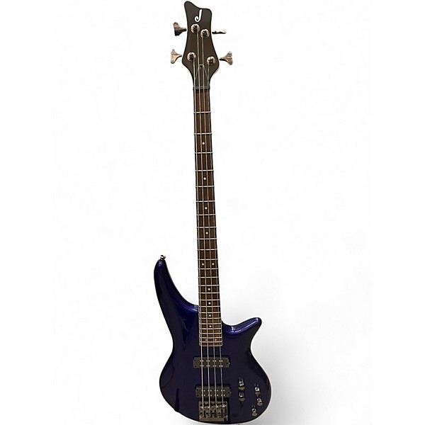 Used Jackson js3 Spectra Indigo Blue Electric Bass Guitar