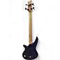 Used Jackson js3 Spectra Indigo Blue Electric Bass Guitar