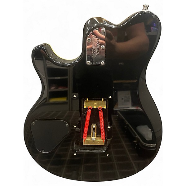 Used Ernie Ball Music Man Axis Amber Solid Body Electric Guitar