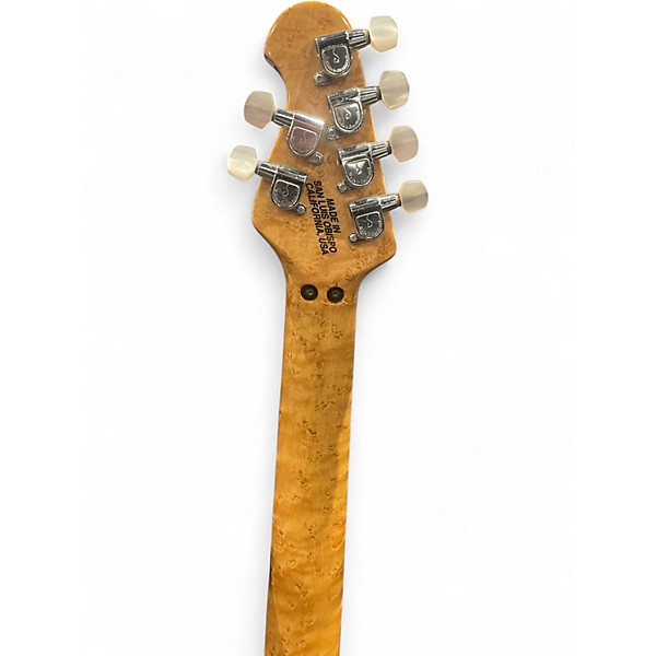 Used Ernie Ball Music Man Axis Amber Solid Body Electric Guitar