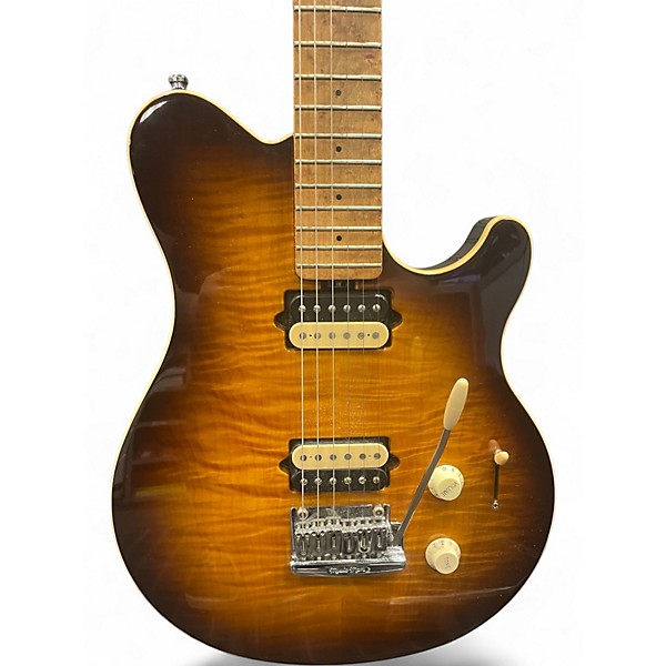 Used Ernie Ball Music Man Axis Super Sport 2 Color Sunburst Solid Body Electric Guitar