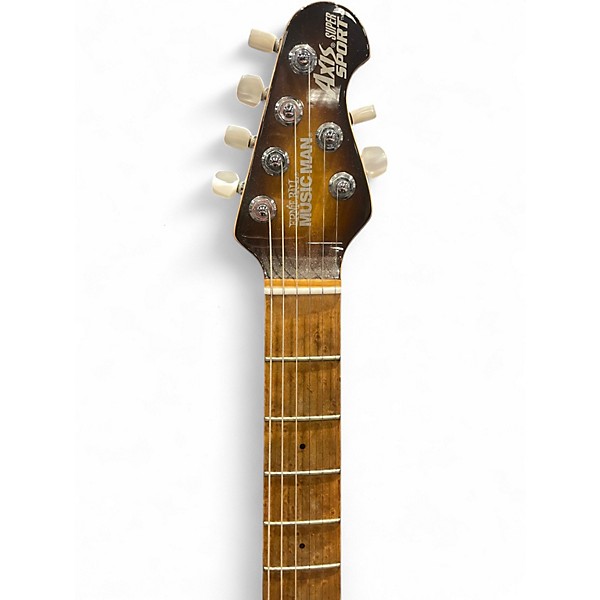 Used Ernie Ball Music Man Axis Super Sport 2 Color Sunburst Solid Body Electric Guitar
