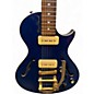 Used 2000s Gibson blues hawk Blue Hollow Body Electric Guitar