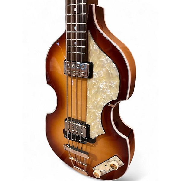 Used Hofner H500/1-63 2 Color Sunburst Electric Bass Guitar