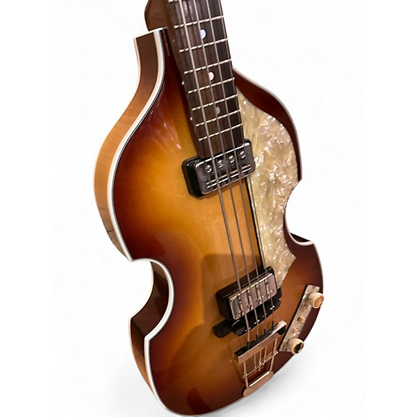 Used Hofner H500/1-63 2 Color Sunburst Electric Bass Guitar