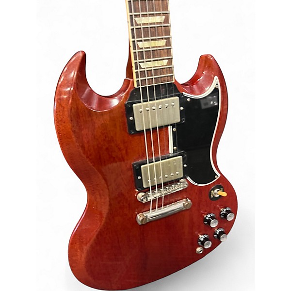 Used 2010 Gibson SG STD Cherry Solid Body Electric Guitar