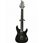 Used 2022 Schecter Guitar Research KM-7 MK-II Trans Black Solid Body Electric Guitar thumbnail
