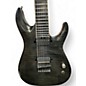 Used 2022 Schecter Guitar Research KM-7 MK-II Trans Black Solid Body Electric Guitar