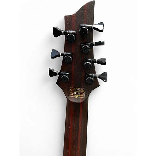 Used 2024 Schecter Guitar Research TAO-7 TRANS PURPLE Solid Body Electric Guitar