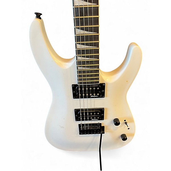 Used Jackson CWJ Classic White Solid Body Electric Guitar