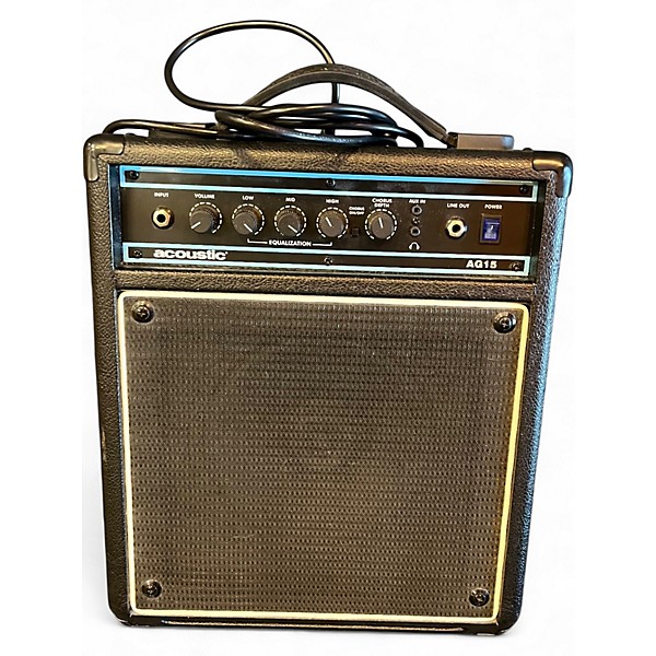 Used Acoustic AG15 15W 1X8 Acoustic Guitar Combo Amp