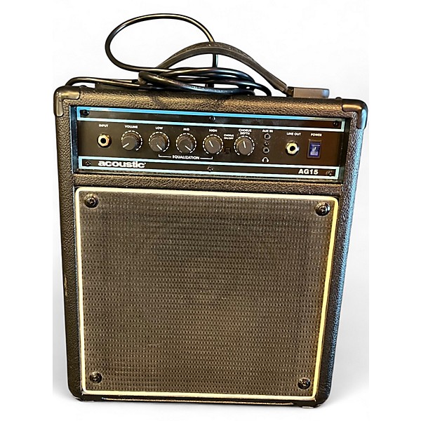 Used Acoustic AG15 15W 1X8 Acoustic Guitar Combo Amp