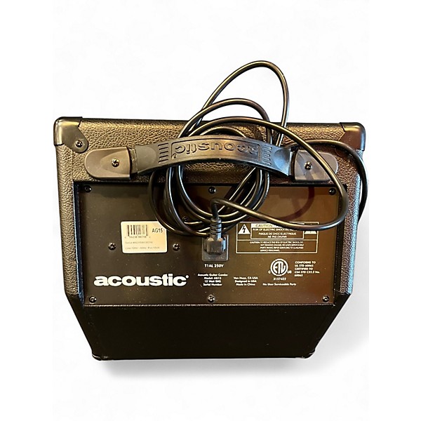 Used Acoustic AG15 15W 1X8 Acoustic Guitar Combo Amp
