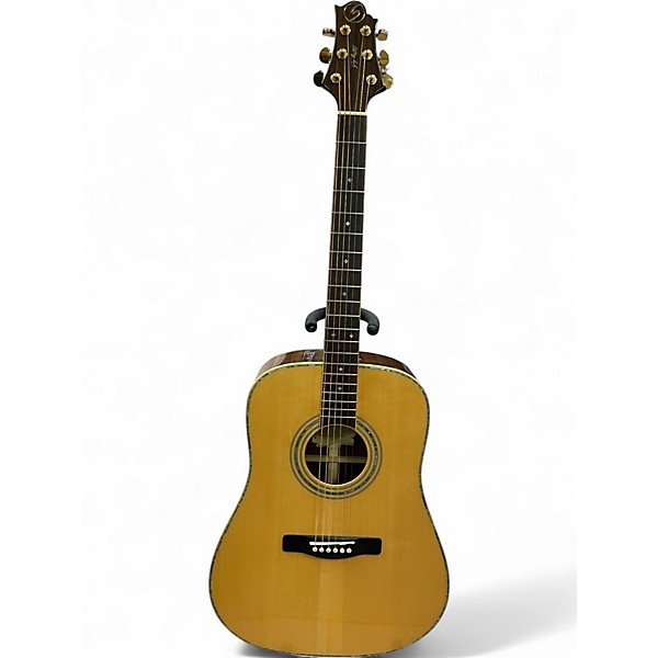 Used Greg Bennett Design by Samick ASDR Natural Acoustic Guitar