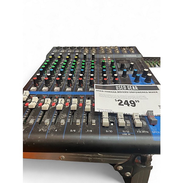 Used Yamaha MG12XU Unpowered Mixer