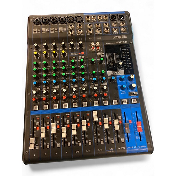 Used Yamaha MG12XU Unpowered Mixer
