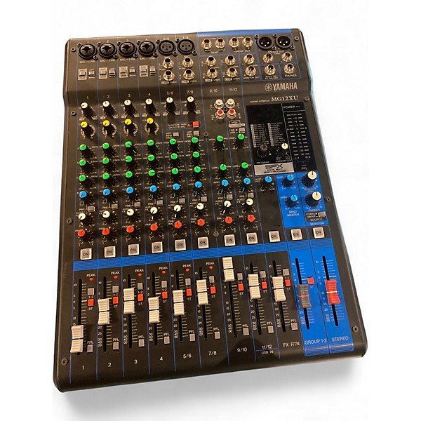 Used Yamaha MG12XU Unpowered Mixer