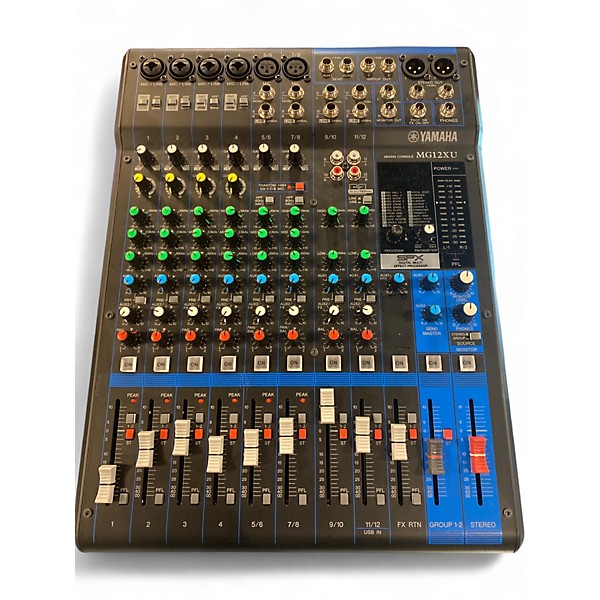 Used Yamaha MG12XU Unpowered Mixer