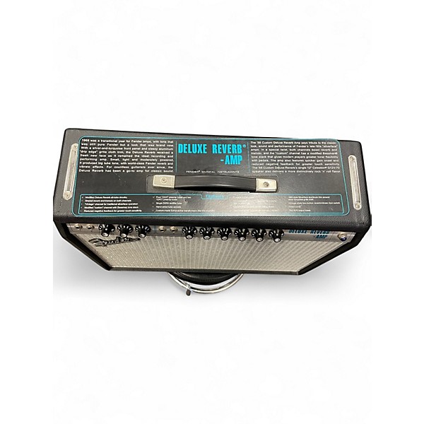 Used Fender '68 Custom Deluxe Reverb Tube Guitar Combo Amp