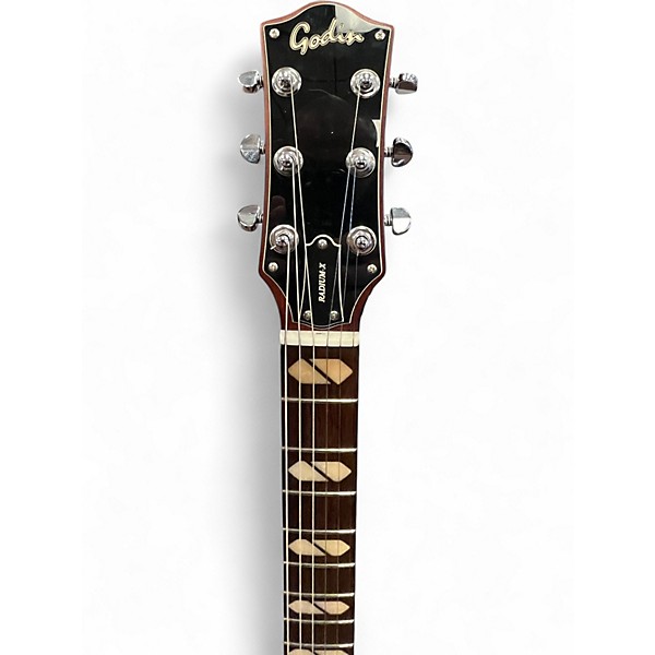 Used Godin Radium X Natural Solid Body Electric Guitar