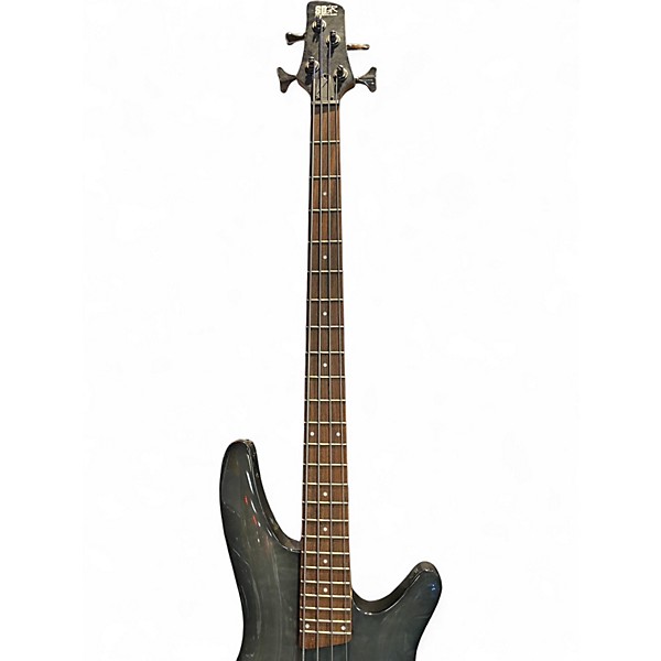 Used Ibanez SRA500 Transparent Black Electric Bass Guitar