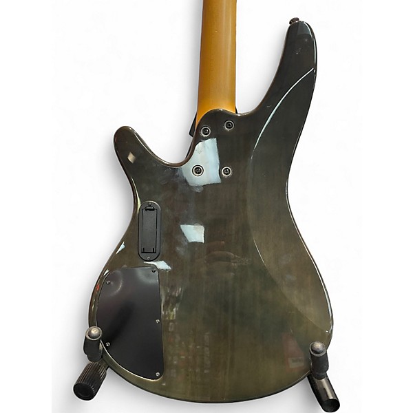 Used Ibanez SRA500 Transparent Black Electric Bass Guitar