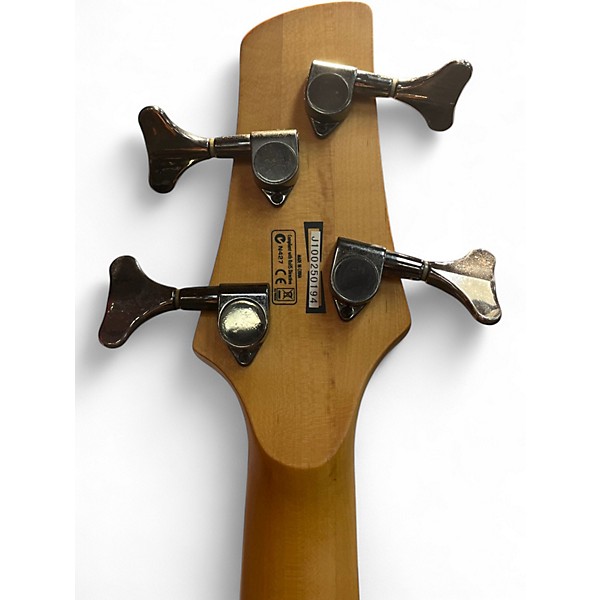 Used Ibanez SRA500 Transparent Black Electric Bass Guitar