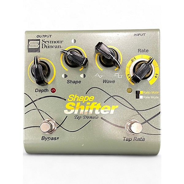 Used Seymour Duncan SFX07 Shape Shift Tap Tremolo Effect Pedal
