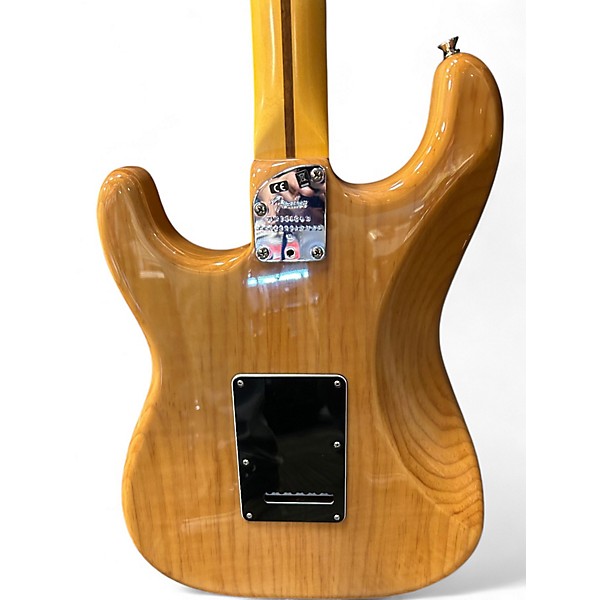 Used 2020 Fender American Professional II Stratocaster roasted pine Natural Solid Body Electric Guitar