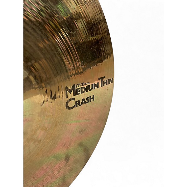 Used SABIAN 13in AA Medium Thin Crash Cymbal