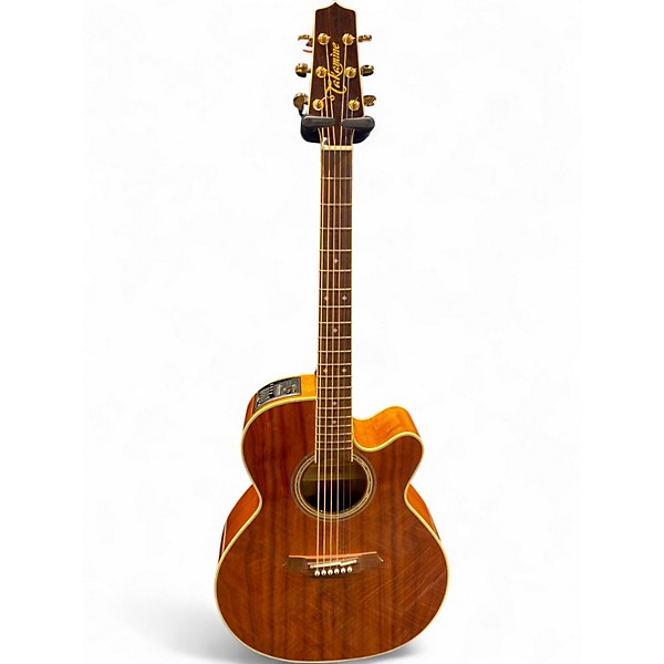 Used Takamine EF508KC NEX Natural Acoustic Electric Guitar