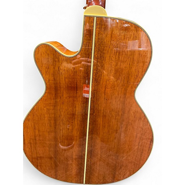 Used Takamine EF508KC NEX Natural Acoustic Electric Guitar