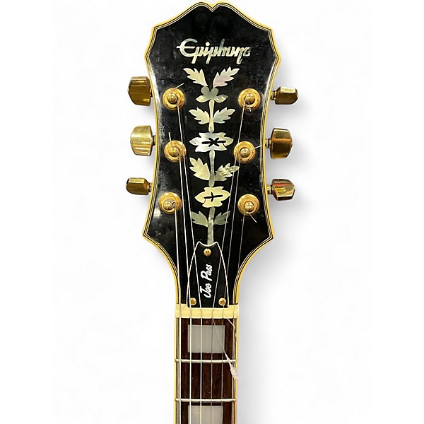 Used Epiphone Joe Pass Emperor II Natural Hollow Body Electric Guitar