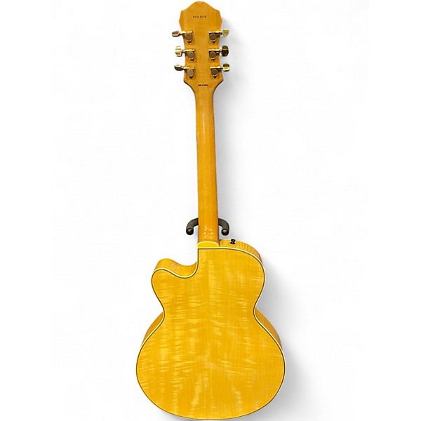 Used Epiphone Joe Pass Emperor II Natural Hollow Body Electric Guitar