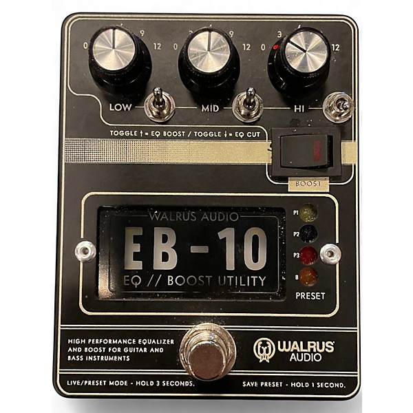 Used Walrus Audio EB10 Effect Pedal