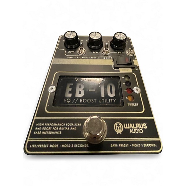 Used Walrus Audio EB10 Effect Pedal