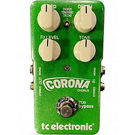 Used TC Electronic Corona Chorus Effect Pedal